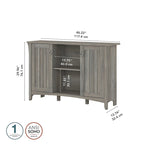 Meuble de rangement avec portes