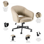 Chaise de bureau moderne du milieu du siècle