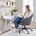 Chaise de bureau moderne du milieu du siècle