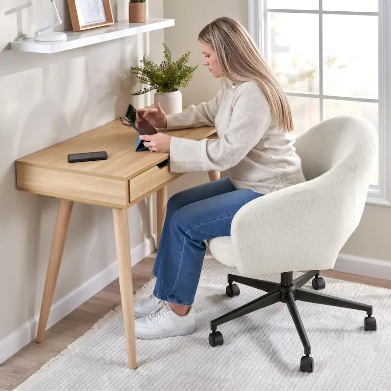 Chaise de bureau moderne du milieu du siècle
