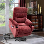 Fauteuil inclinable releveur électrique Liyasi avec massage, chaleur et fonctions pratiques
