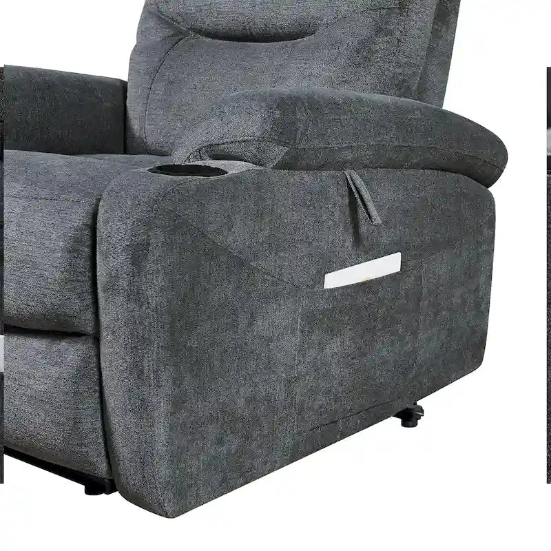Fauteuil inclinable releveur électrique Liyasi avec massage, chaleur et fonctions pratiques