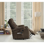 Fauteuil inclinable releveur électrique Liyasi avec massage, chaleur et fonctions pratiques