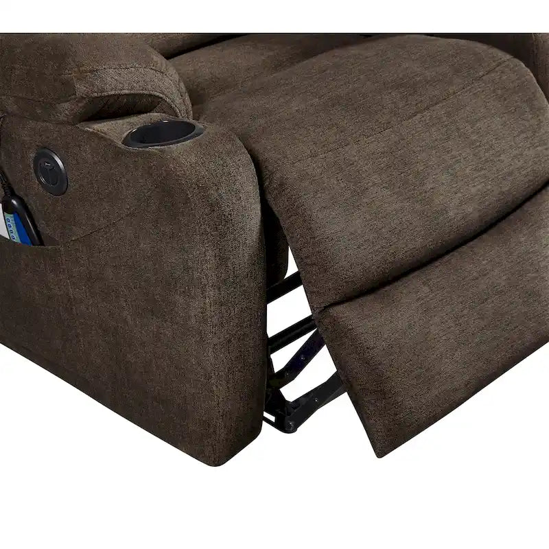 Fauteuil inclinable releveur électrique Liyasi avec massage, chaleur et fonctions pratiques
