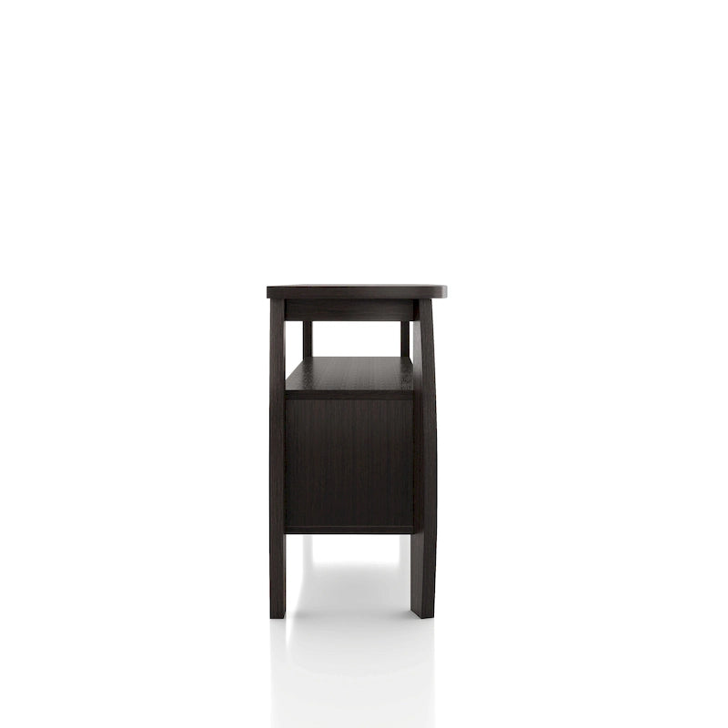Table buffet 1 étagère Cappuccino de 51 pouces