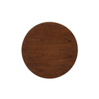 Table d'appoint avec revêtement en faux bois