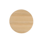 Table d'appoint avec revêtement en faux bois