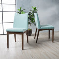 Chaise de salle à manger en tissu du milieu du siècle