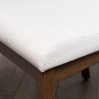 Chaise de salle à manger en tissu du milieu du siècle