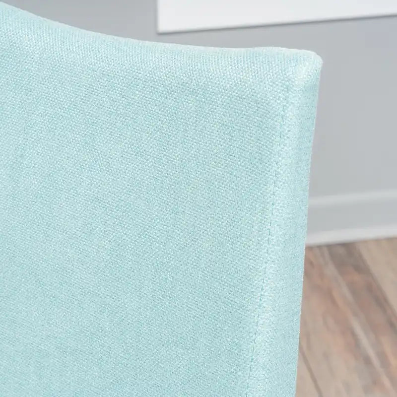 Chaise de salle à manger en tissu du milieu du siècle