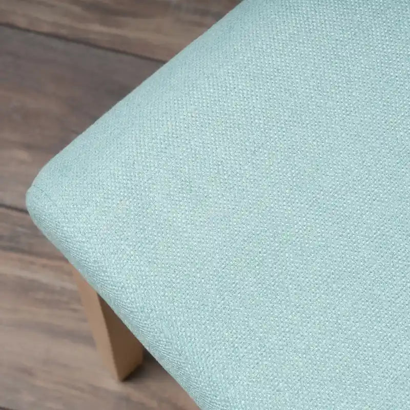 Chaise de salle à manger en tissu du milieu du siècle