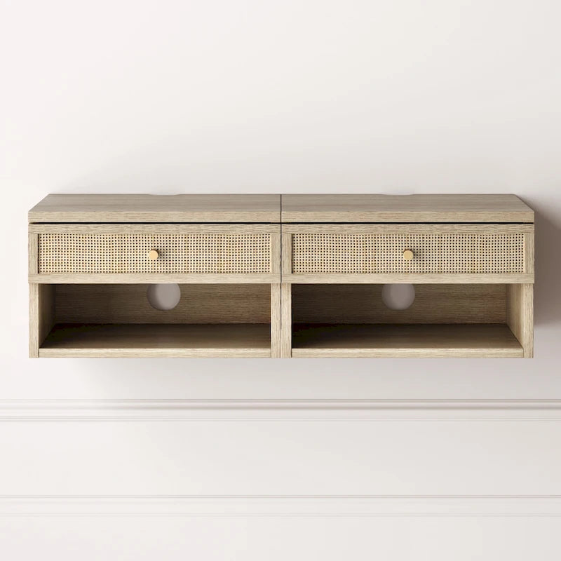 Table de chevet flottante moderne