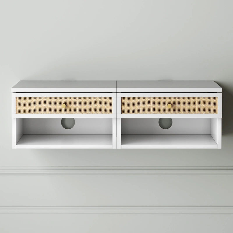 Table de chevet flottante moderne