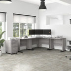 Bureau d'angle informatique 48W
