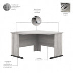 Bureau d'angle informatique 48W