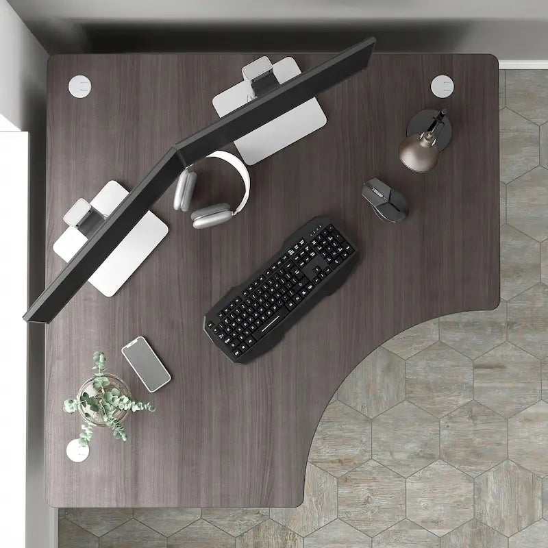 Bureau d'angle informatique 48W