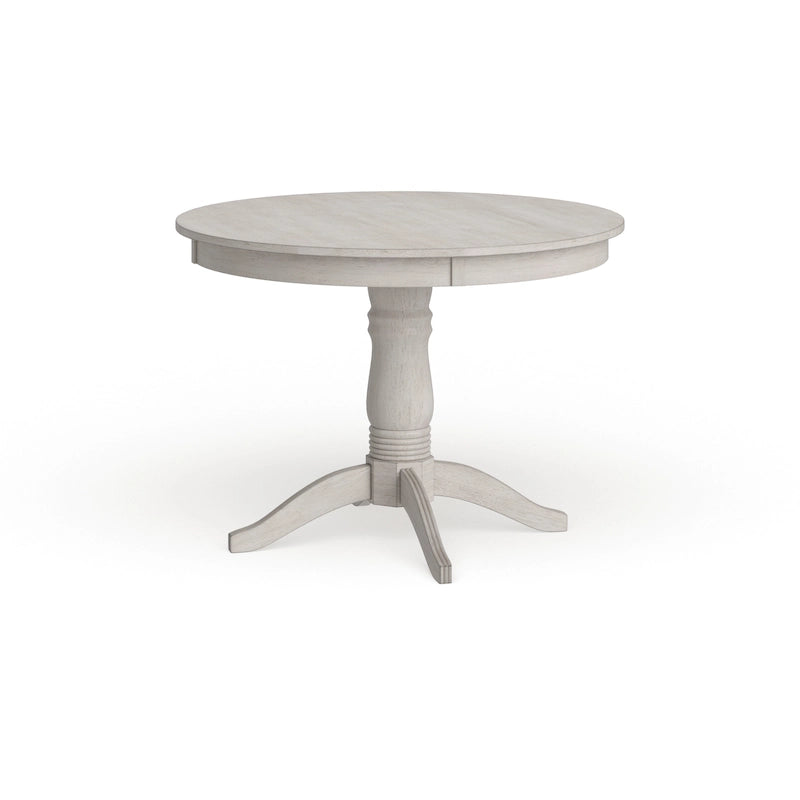 Table à manger ronde à pied central