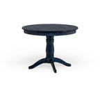 Table à manger ronde à pied central