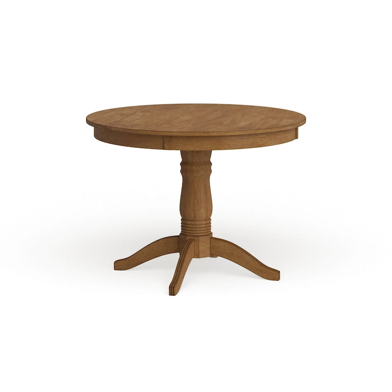 Table à manger ronde à pied central