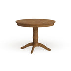 Table à manger ronde à pied central