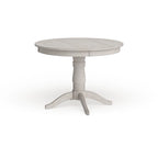 Table à manger ronde à pied central
