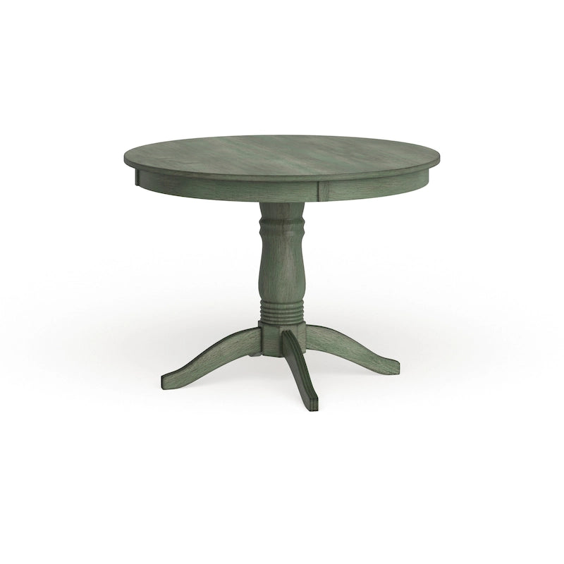 Table à manger ronde à pied central