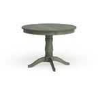 Table à manger ronde à pied central