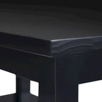 Table d'appoint en bois massif de 14 pouces de large