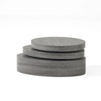 Table basse ovale en bois pivotante