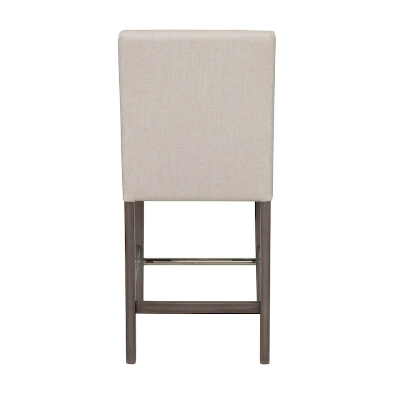 Tabouret de bar rembourré hauteur comptoir 63,5 cm