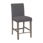 Tabouret de bar rembourré hauteur comptoir 63,5 cm