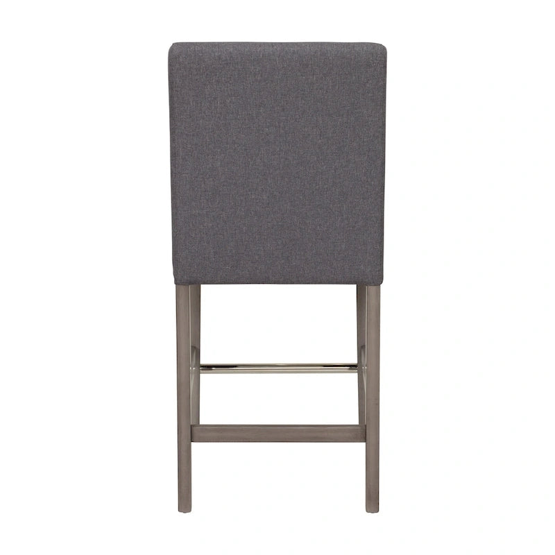 Tabouret de bar rembourré hauteur comptoir 63,5 cm