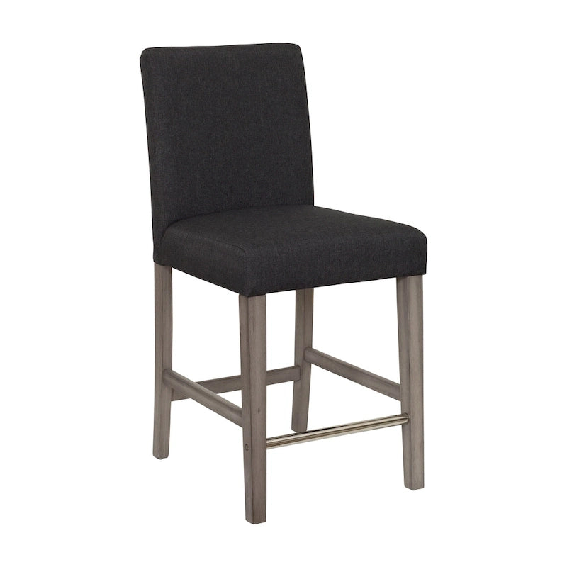 Tabouret de bar rembourré hauteur comptoir 63,5 cm