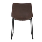 Chaise de salle à manger en similicuir