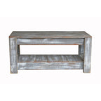 Table basse de ferme originale faite à la main en bois de récupération