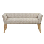 Banc rembourré de 49,5 po