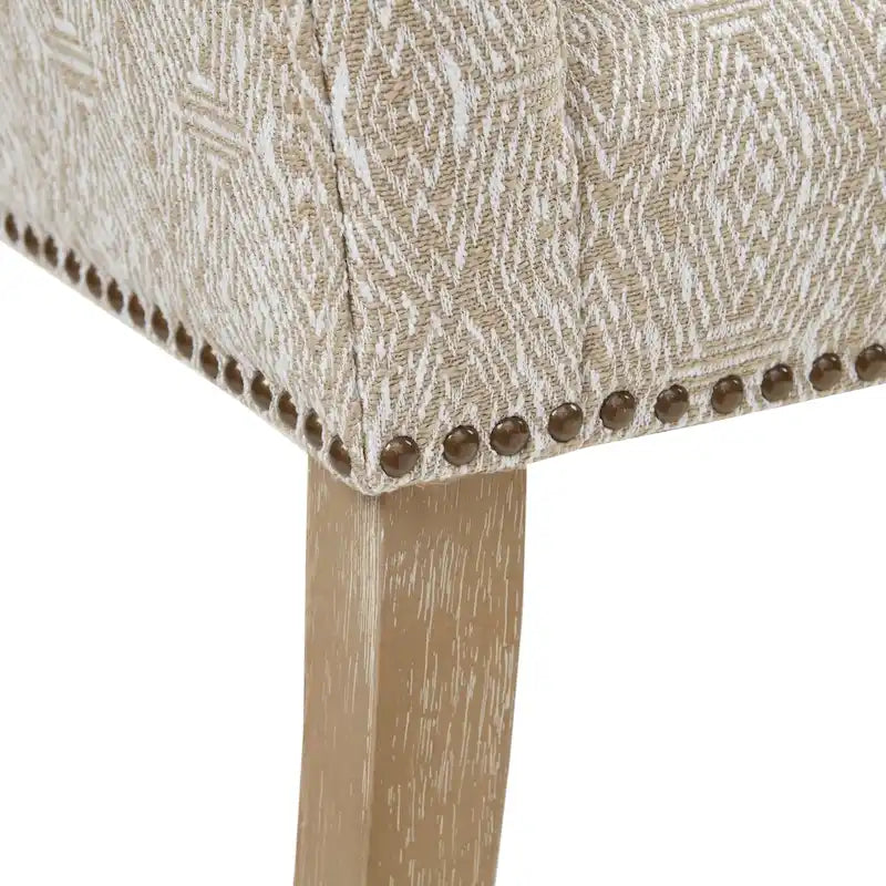 Banc rembourré de 49,5 po