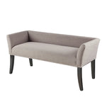 Banc rembourré de 49,5 po
