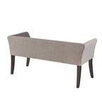 Banc rembourré de 49,5 po