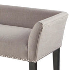 Banc rembourré de 49,5 po