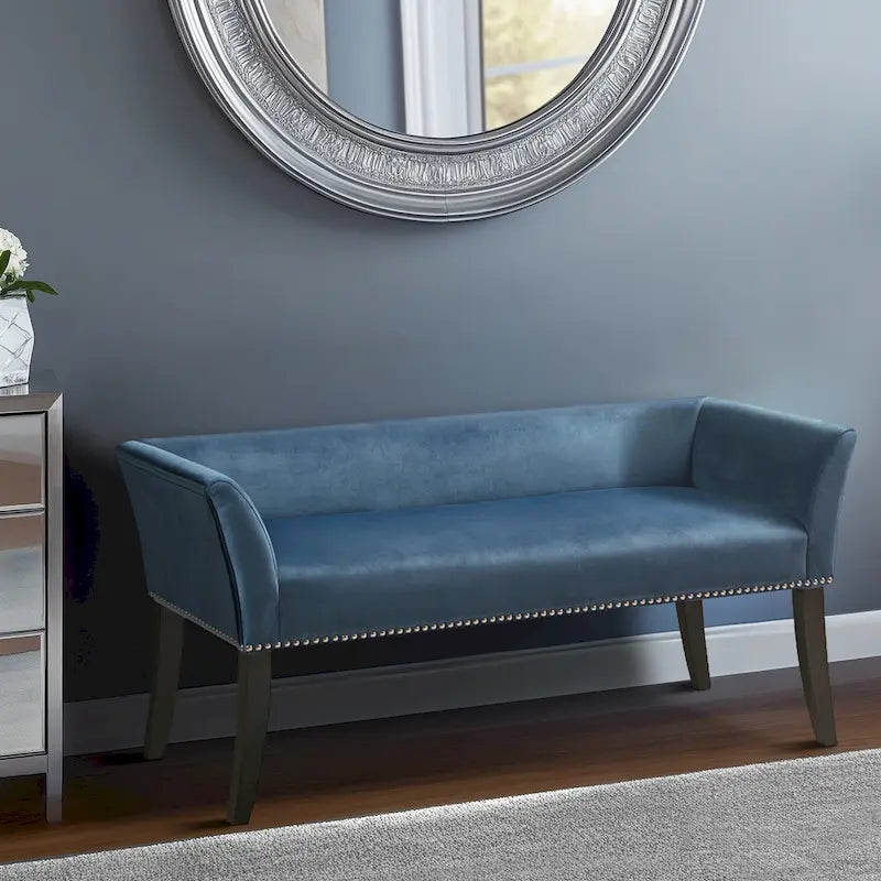 Banc rembourré de 49,5 po