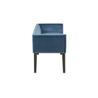 Banc rembourré de 49,5 po