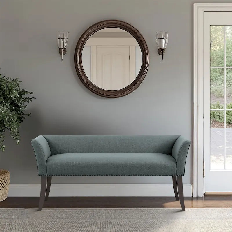 Banc rembourré de 49,5 po