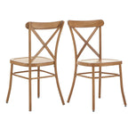 Chaises de salle à manger en métal