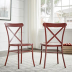 Chaises de salle à manger en métal