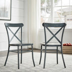Chaises de salle à manger en métal