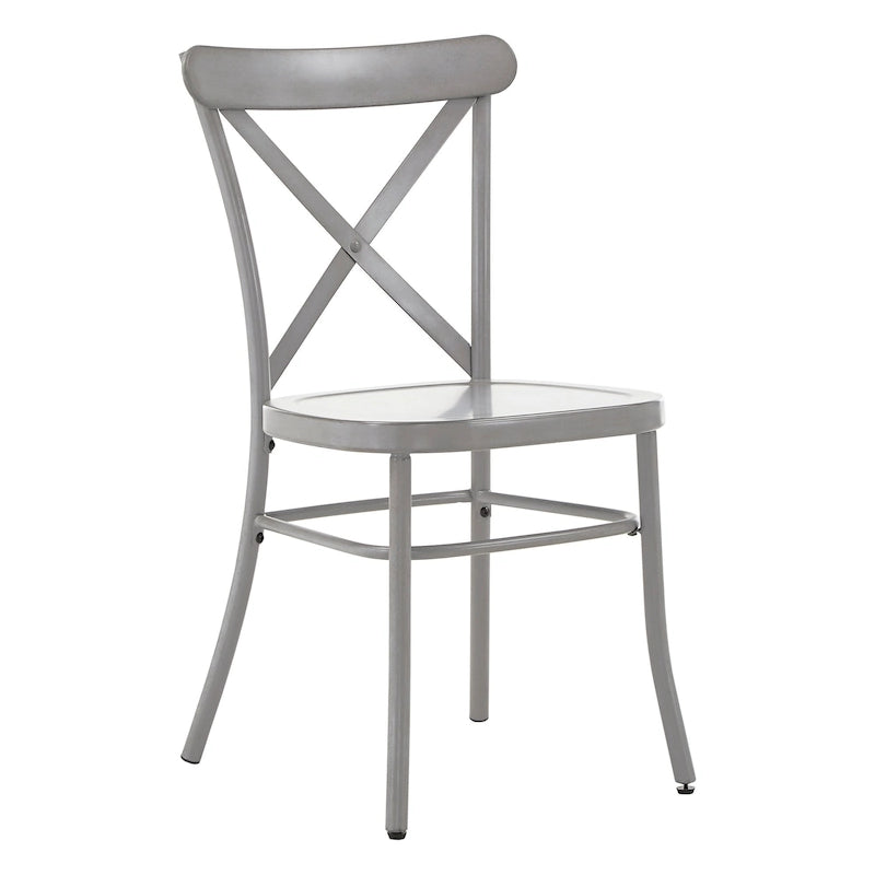 Chaises de salle à manger en métal
