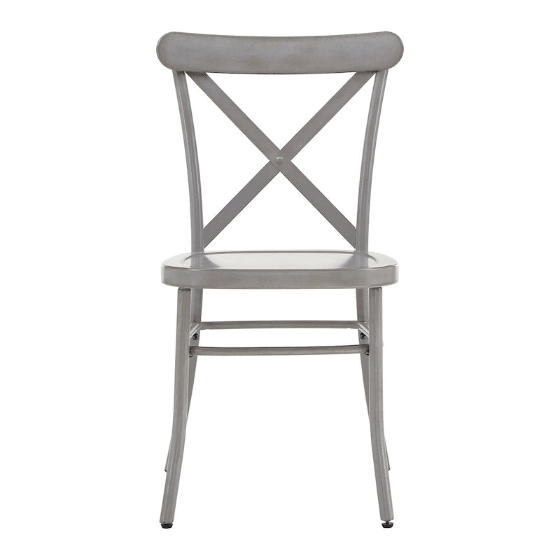 Chaises de salle à manger en métal