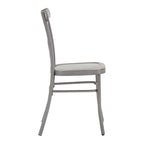 Chaises de salle à manger en métal