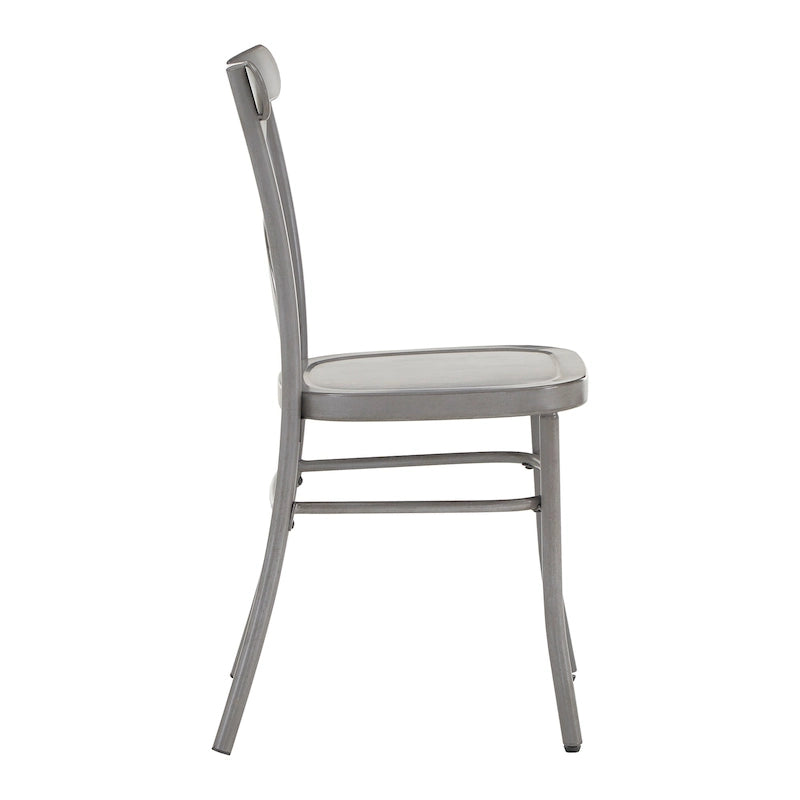 Chaises de salle à manger en métal